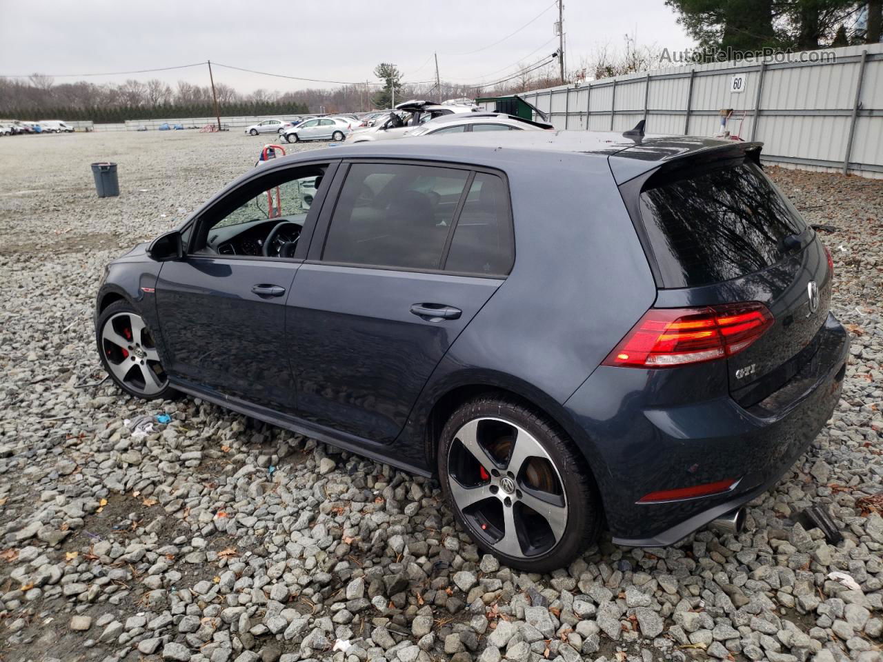 2018 Volkswagen Gti S Blue vin: 3VW547AU5JM295953