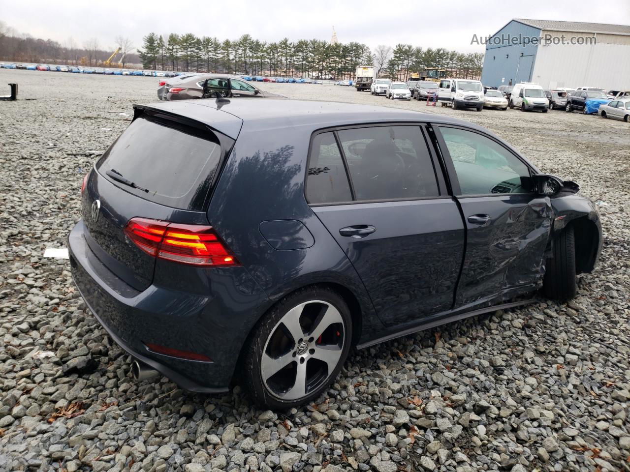 2018 Volkswagen Gti S Blue vin: 3VW547AU5JM295953