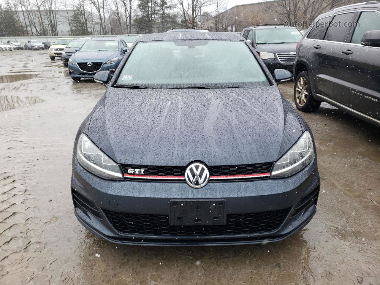 2018 Volkswagen Gti S Charcoal vin: 3VW547AU6JM286615