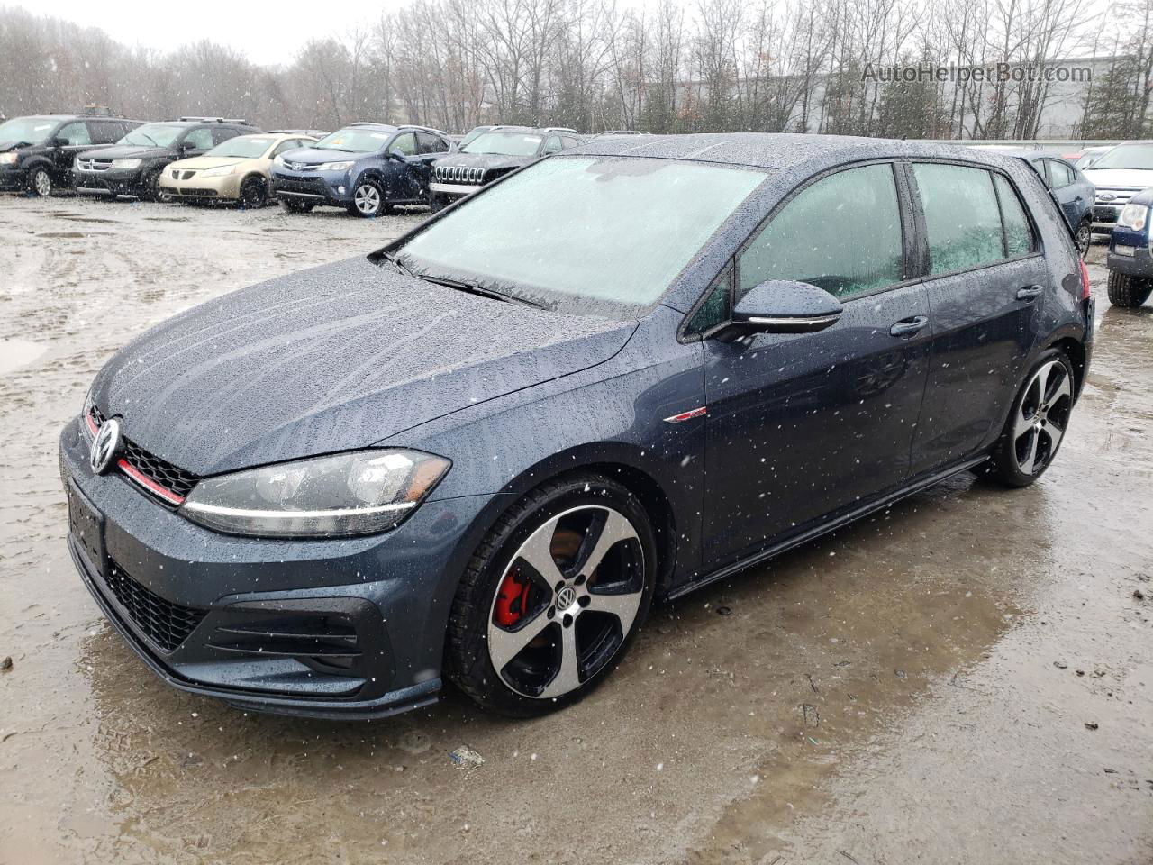 2018 Volkswagen Gti S Charcoal vin: 3VW547AU6JM286615