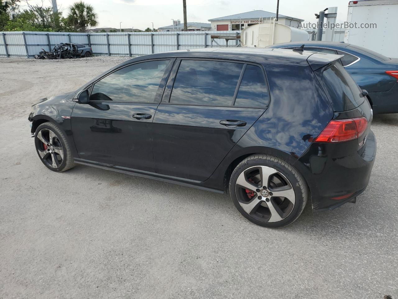 2016 Volkswagen Gti S/se Black vin: 3VW547AU7GM064805