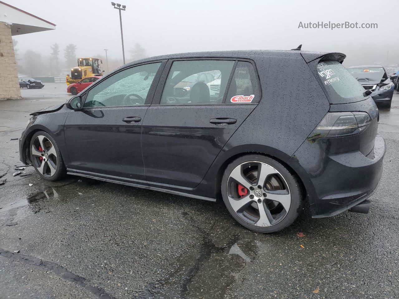 2017 Volkswagen Gti Sport Black vin: 3VW547AU7HM000605