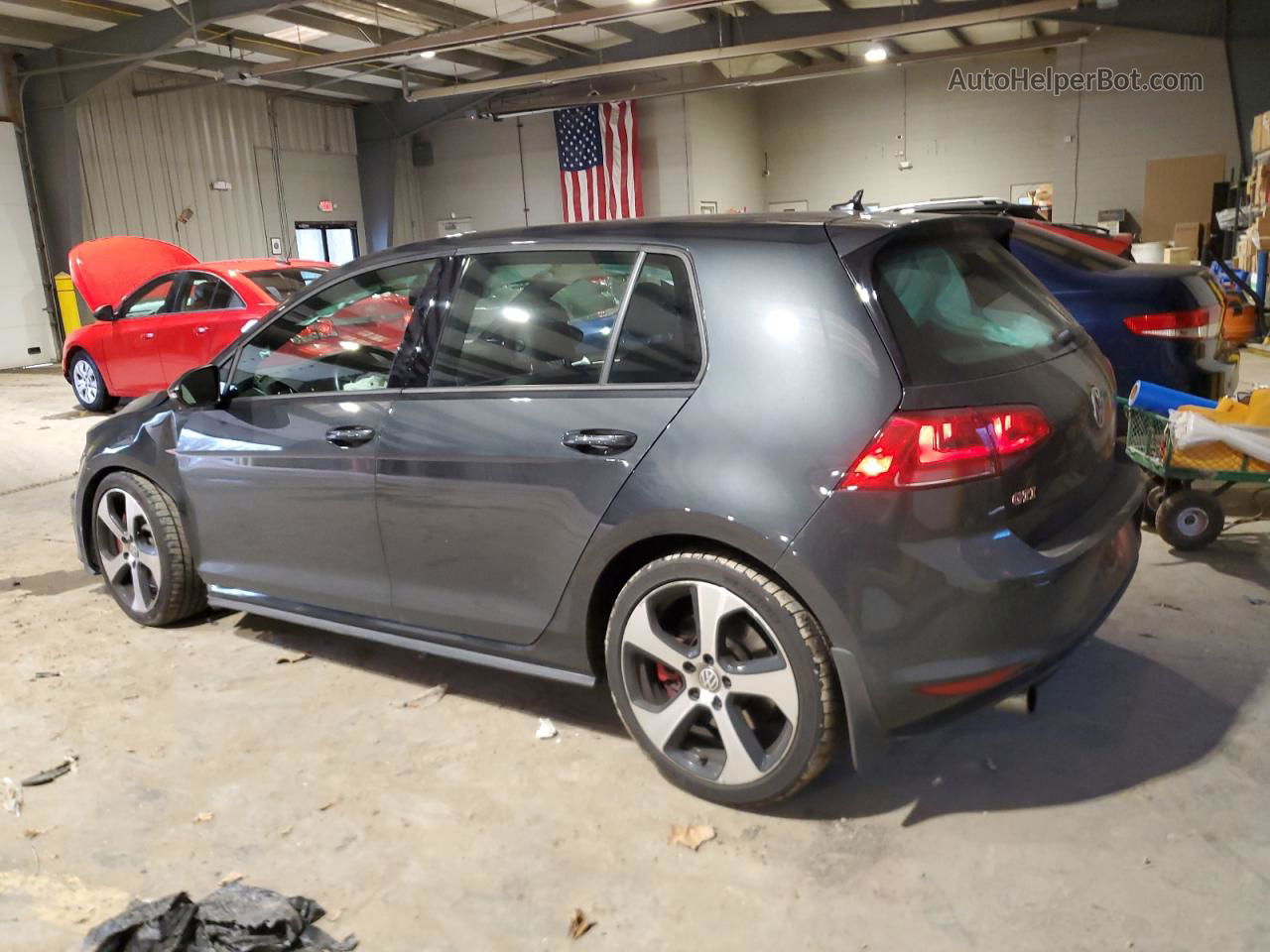 2017 Volkswagen Gti Sport Charcoal vin: 3VW547AU7HM023673