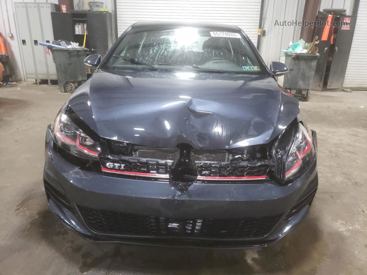 2018 Volkswagen Gti S Blue vin: 3VW547AU7JM294092