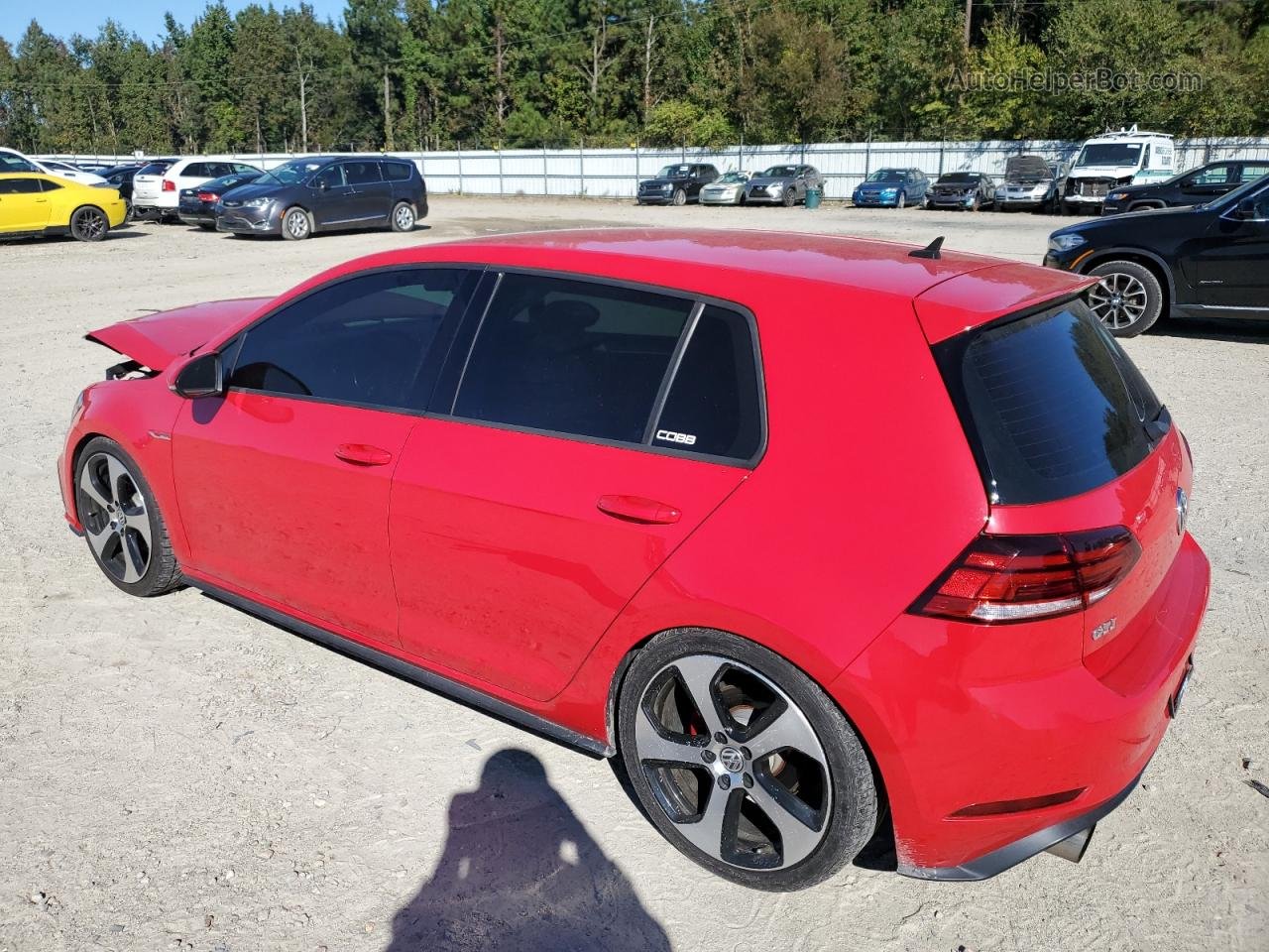 2018 Volkswagen Gti S Красный vin: 3VW547AU8JM291136
