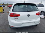 2016 Volkswagen Golf Gti Autobahn W White vin: 3VW547AU9GM063252