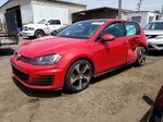 2017 Volkswagen Gti Sport Red vin: 3VW547AU9HM043486