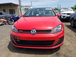 2017 Volkswagen Gti Sport Red vin: 3VW547AU9HM043486