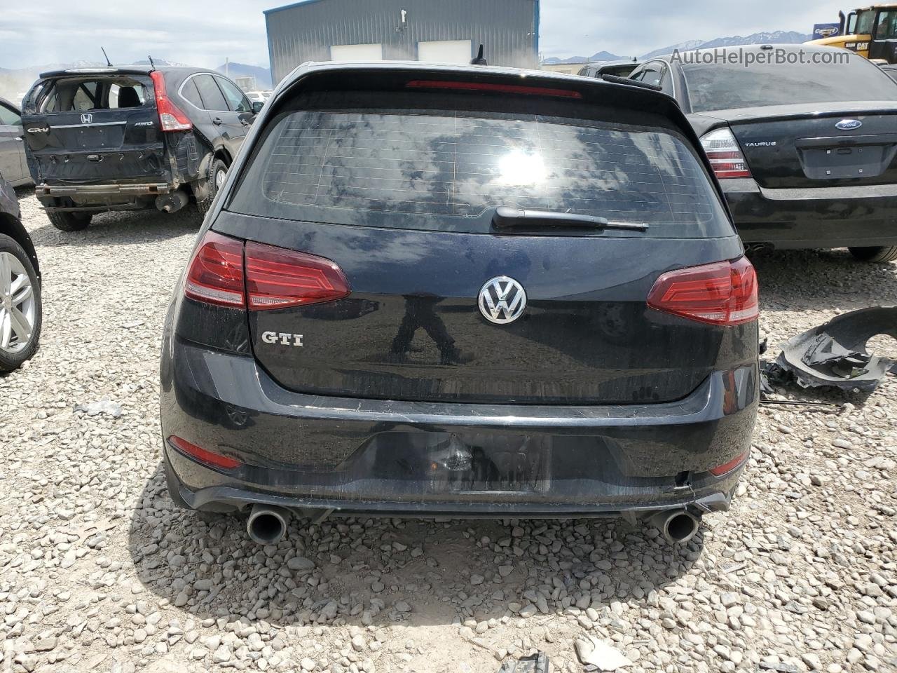 2018 Volkswagen Gti S Black vin: 3VW547AU9JM266309