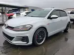 2018 Volkswagen Gti S White vin: 3VW547AU9JM297141