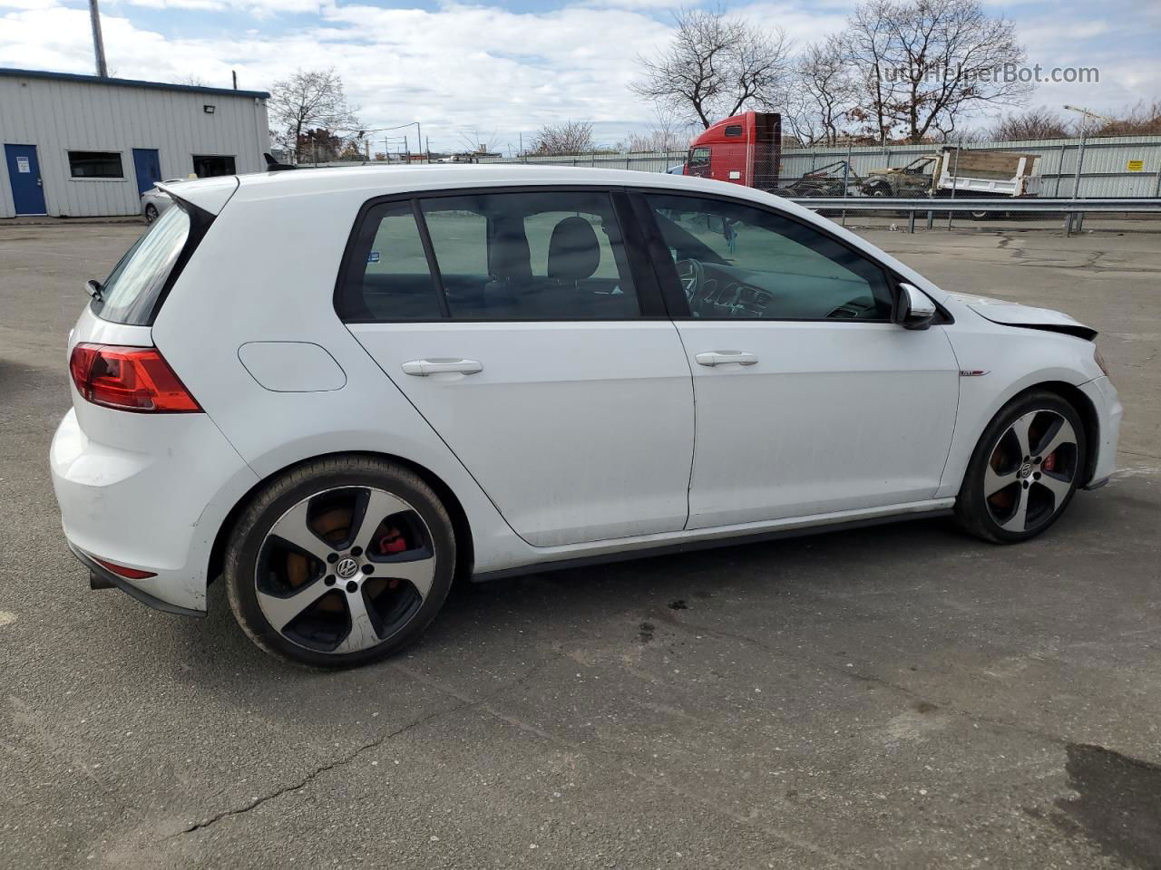 2016 Volkswagen Gti S/se White vin: 3VW547AUXGM003559