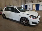 2017 Volkswagen Gti Sport White vin: 3VW547AUXHM076691