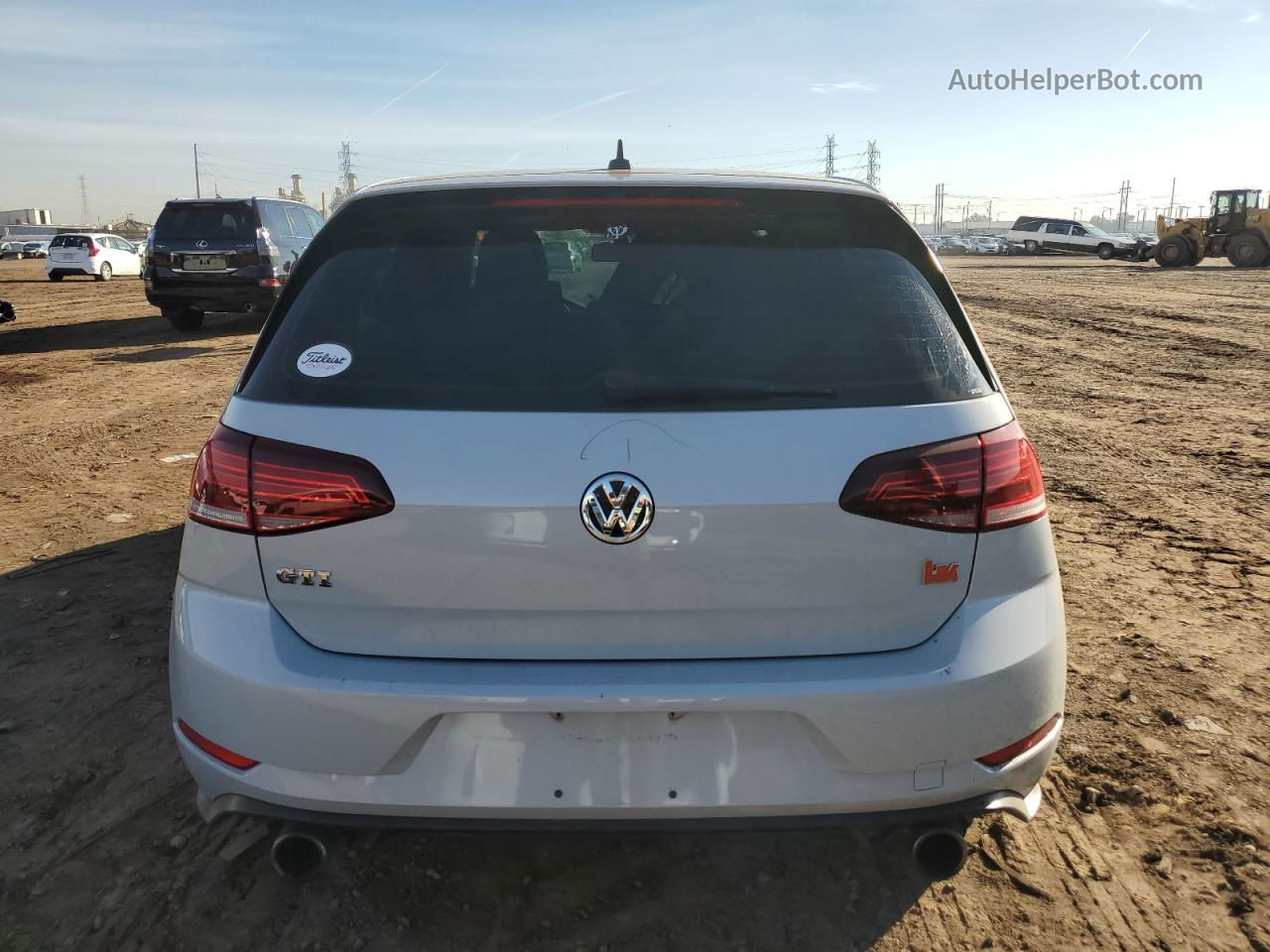 2018 Volkswagen Gti S Gray vin: 3VW547AUXJM290778