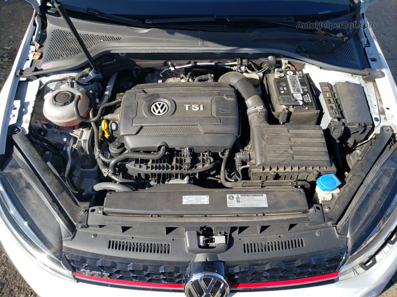 2018 Volkswagen Gti S Gray vin: 3VW547AUXJM295771