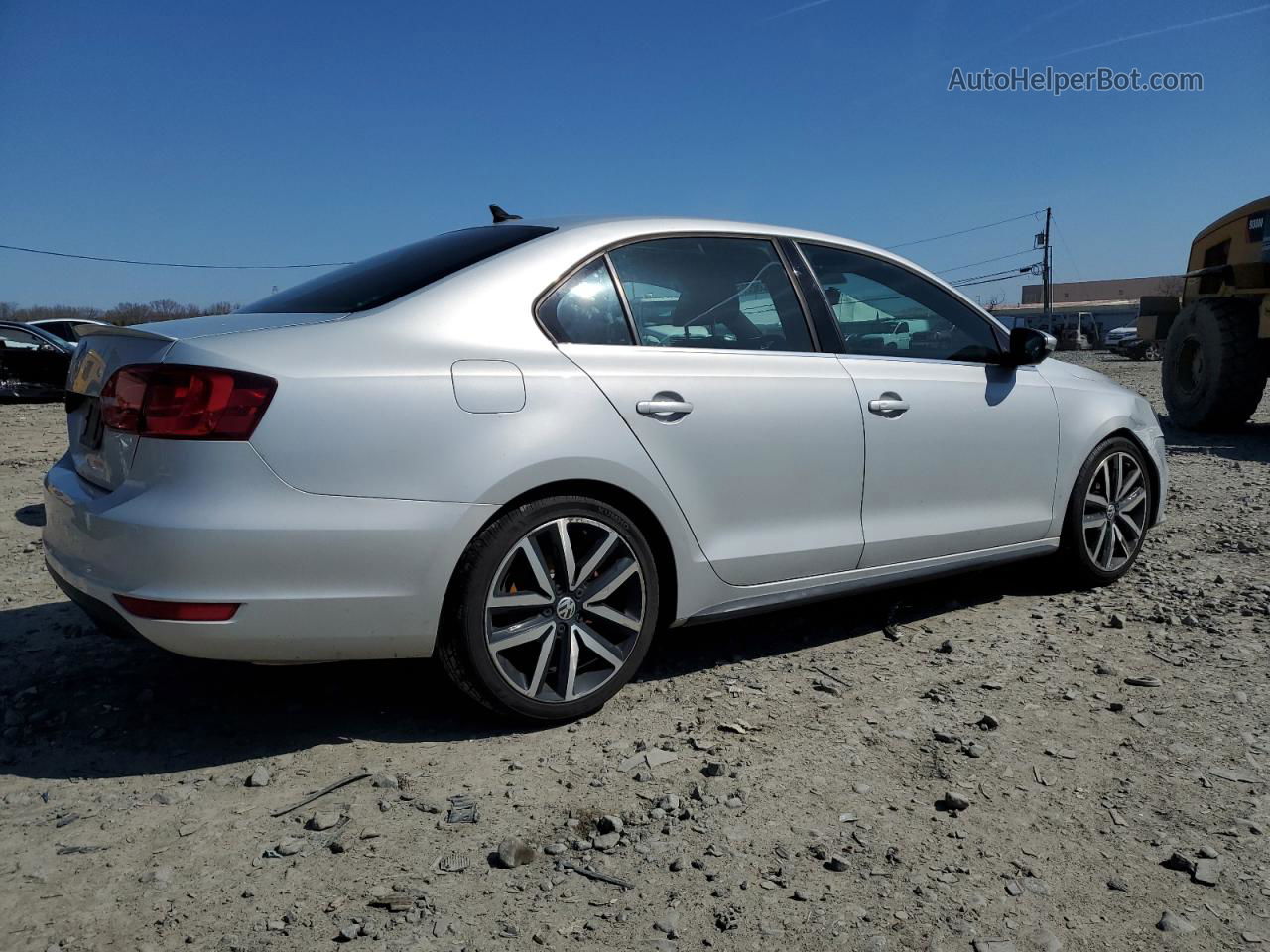 2013 Volkswagen Jetta Gli Серебряный vin: 3VW567AJ1DM225855