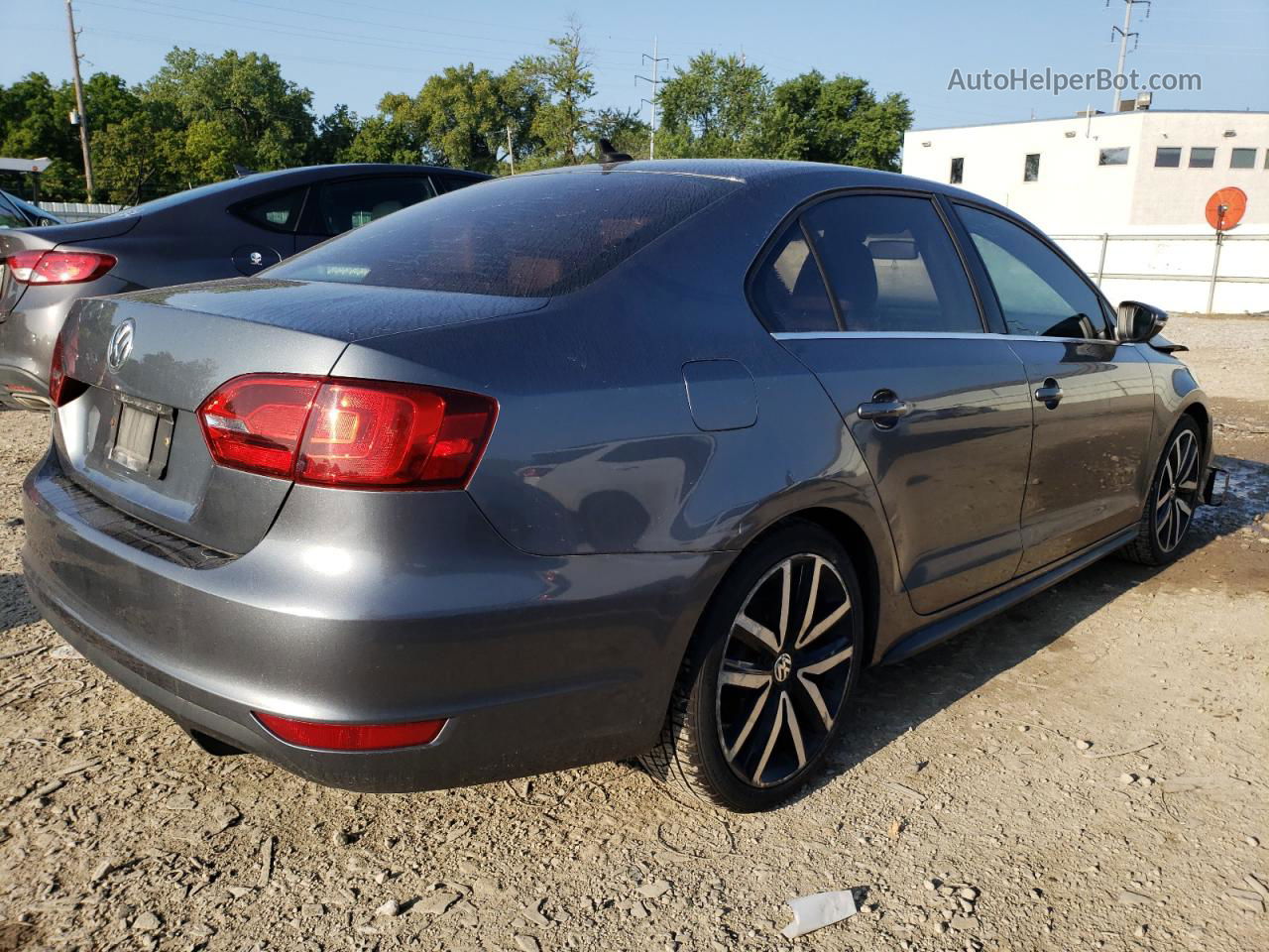 2013 Volkswagen Jetta Gli Gray vin: 3VW567AJ3DM237621