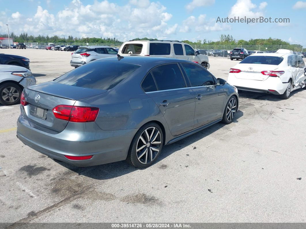 2013 Volkswagen Jetta Gli Autobahn W/nav Gray vin: 3VW567AJ5DM234168