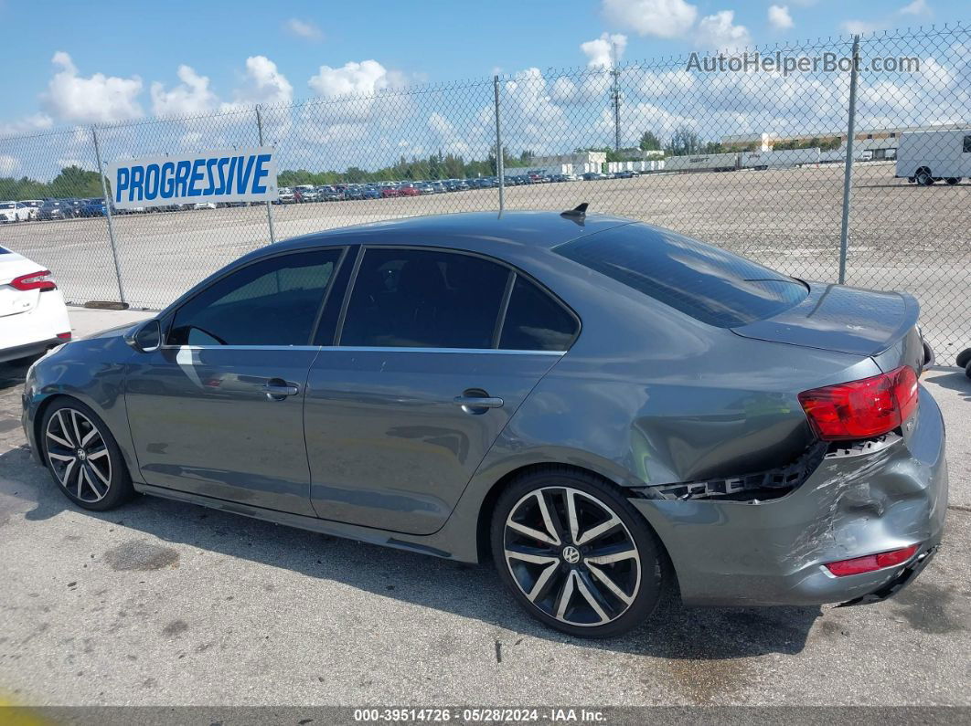 2013 Volkswagen Jetta Gli Autobahn W/nav Gray vin: 3VW567AJ5DM234168