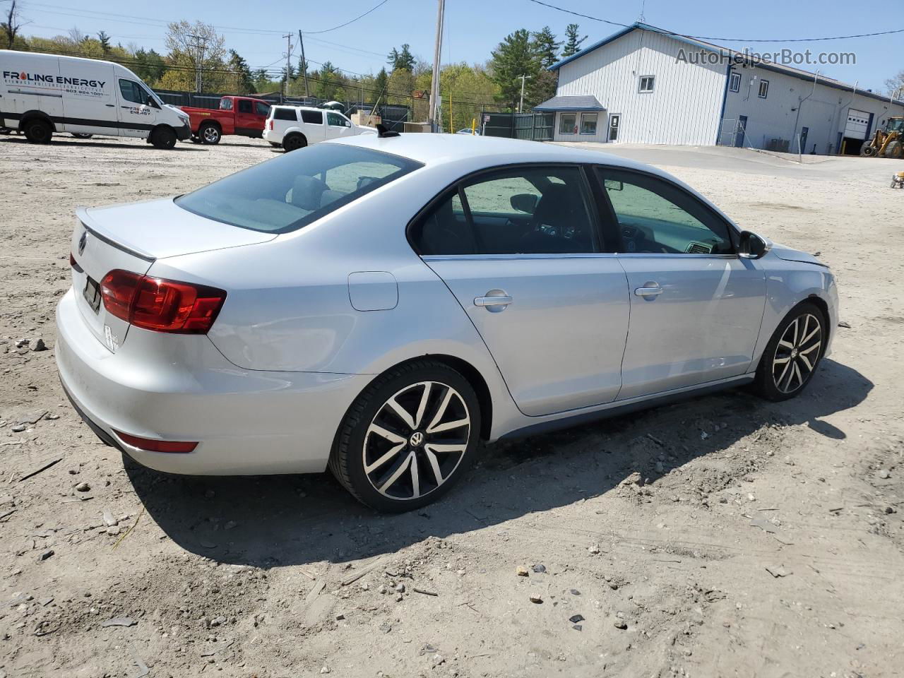 2013 Volkswagen Jetta Gli Silver vin: 3VW567AJ7DM232048