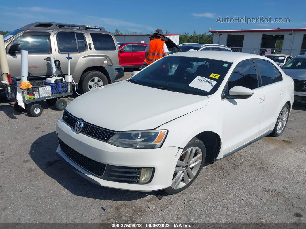 2012 Volkswagen Gli   White vin: 3VW567AJXCM407407