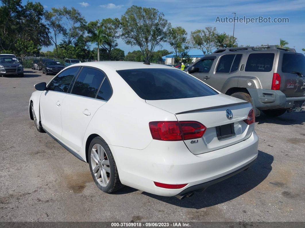 2012 Volkswagen Gli   White vin: 3VW567AJXCM407407