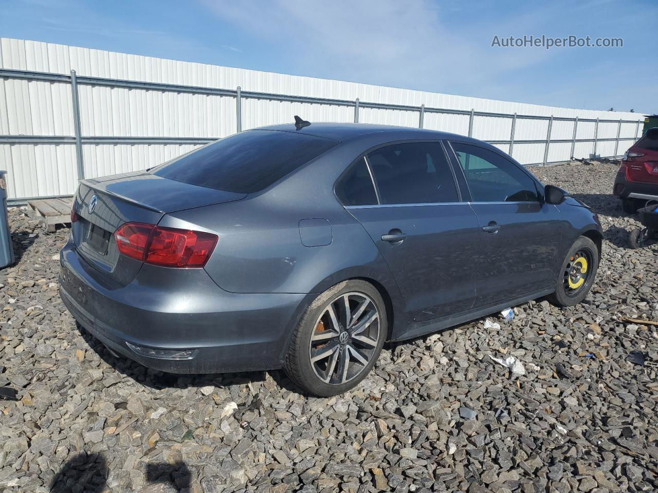 2013 Volkswagen Jetta Gli Gray vin: 3VW567AJXDM230505