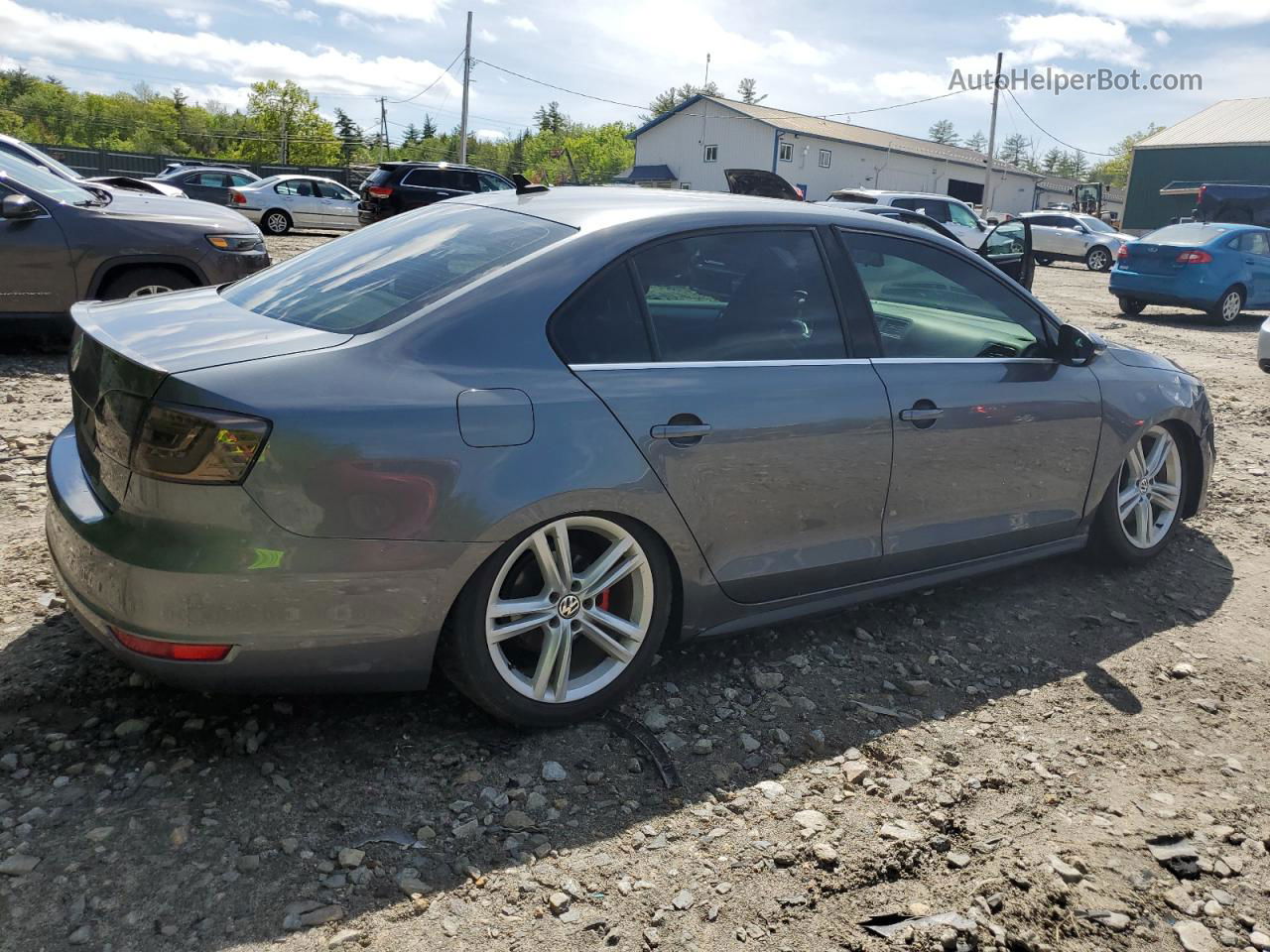 2013 Volkswagen Jetta Gli Gray vin: 3VW5A7AJ4DM388501