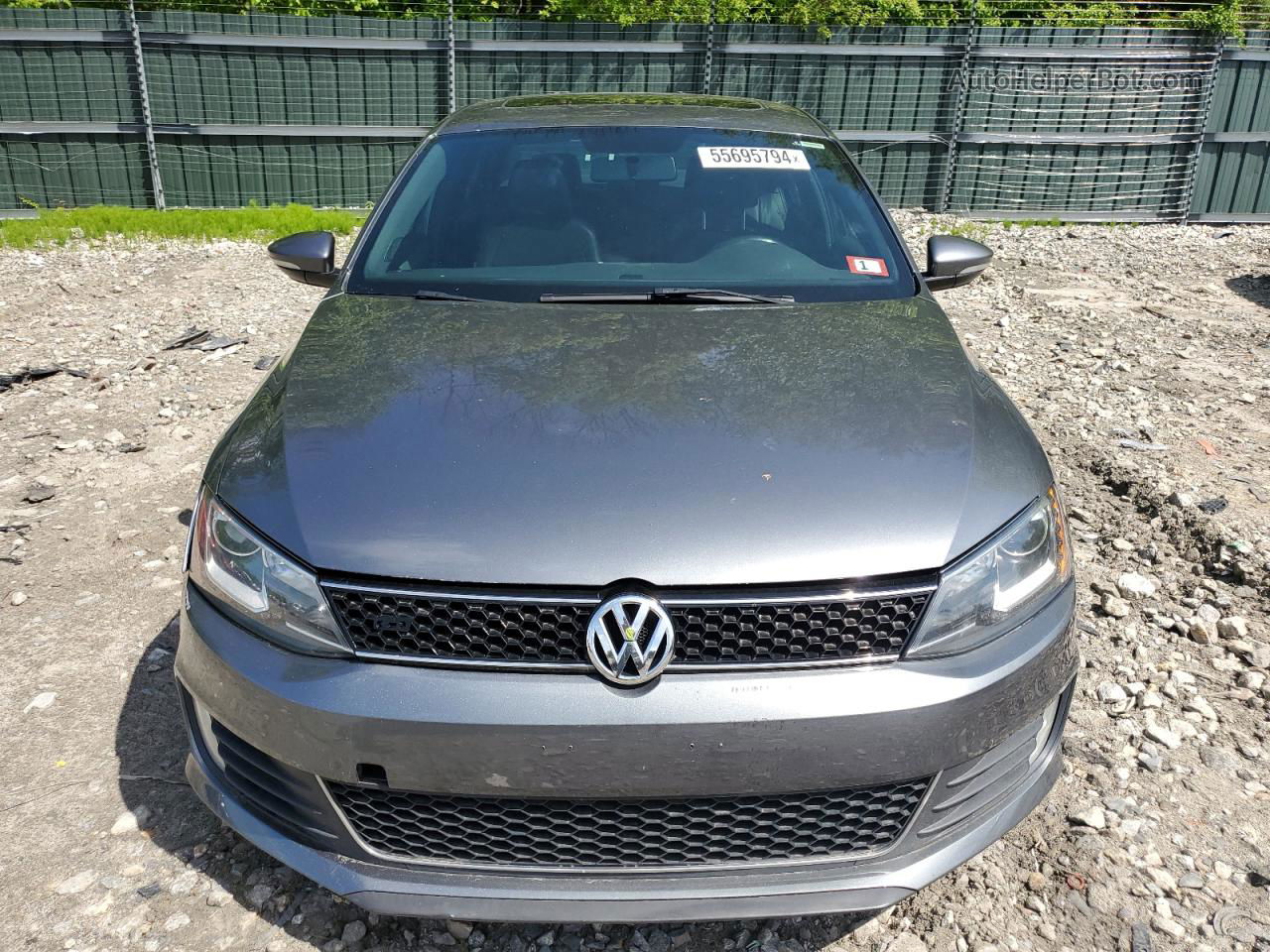 2013 Volkswagen Jetta Gli Gray vin: 3VW5A7AJ4DM388501