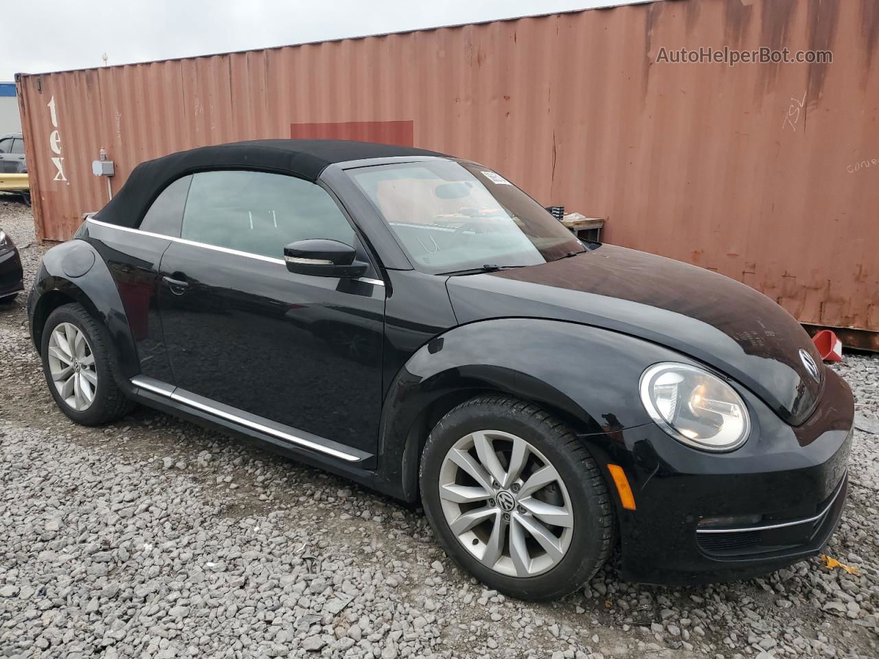 2014 Volkswagen Beetle  Black vin: 3VW5L7AT4EM806973