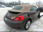 2014 Volkswagen Beetle 2.0l Tdi Brown vin: 3VW5L7ATXEM820604