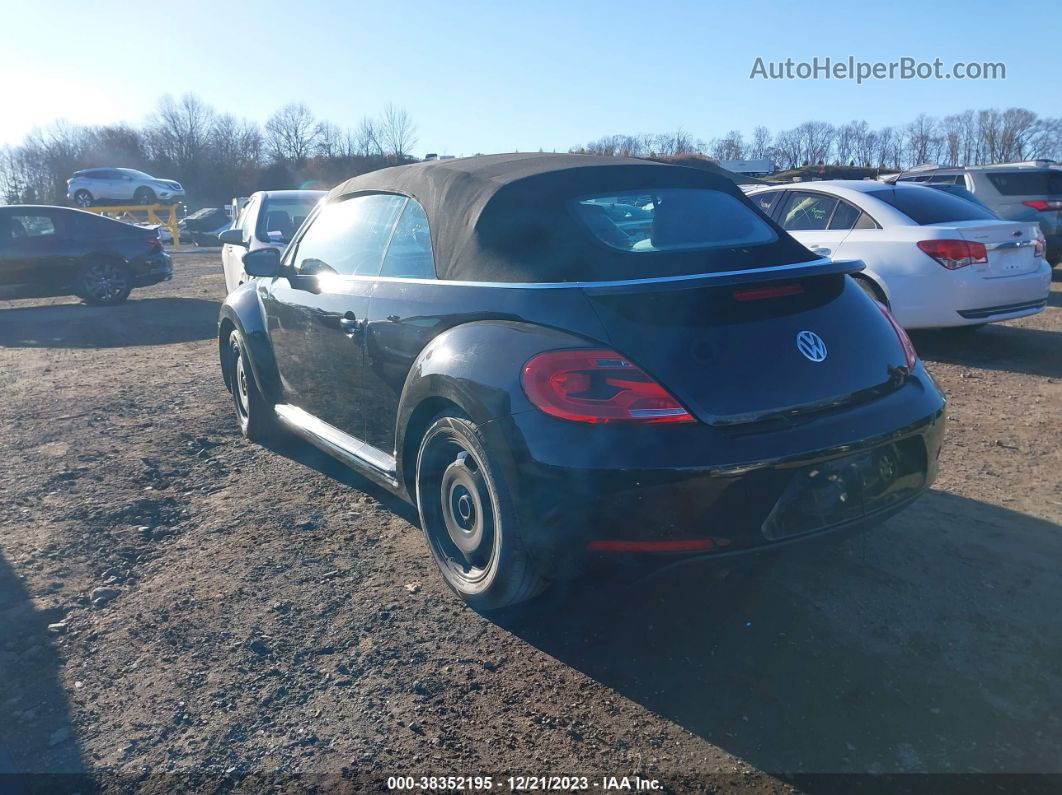 2014 Volkswagen Beetle 2.5l Black vin: 3VW5P7ATXEM801717