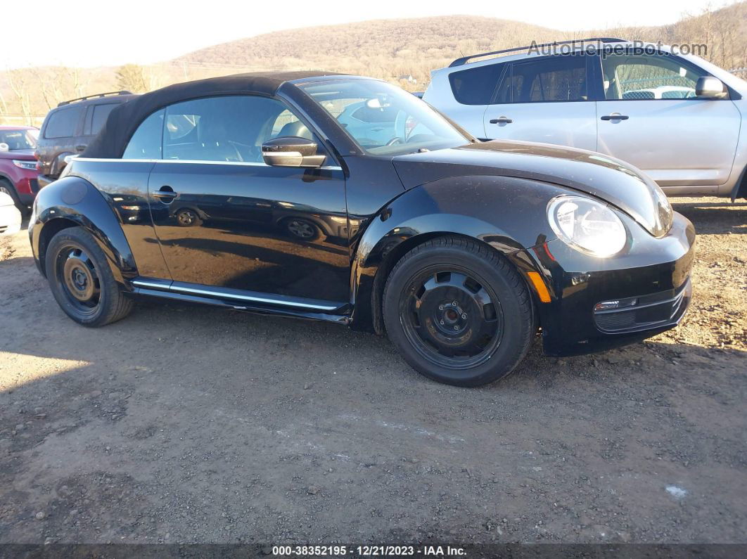 2014 Volkswagen Beetle 2.5l Black vin: 3VW5P7ATXEM801717