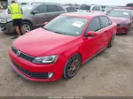 2014 Volkswagen Jetta Gli Autobahn W/nav Красный vin: 3VW5S7AJ8EM368850