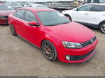 2014 Volkswagen Jetta Gli Autobahn W/nav Красный vin: 3VW5S7AJ8EM368850