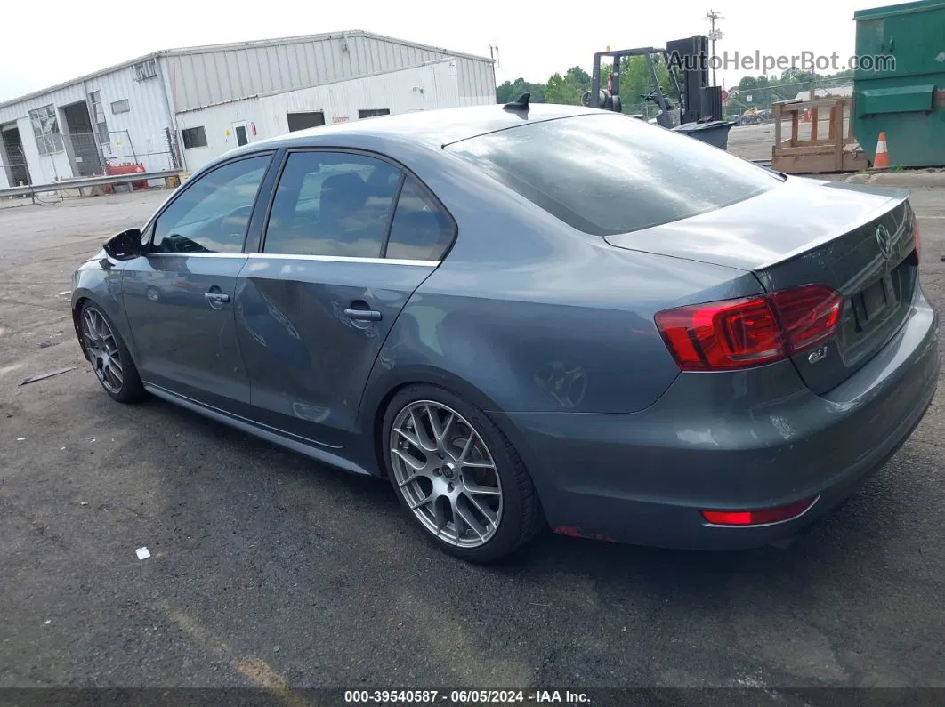 2013 Volkswagen Jetta Gli Autobahn W/nav Light Blue vin: 3VW5S7AJXDM300824