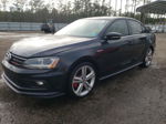 2017 Volkswagen Jetta Gli Black vin: 3VW5T7AJ1HM332306