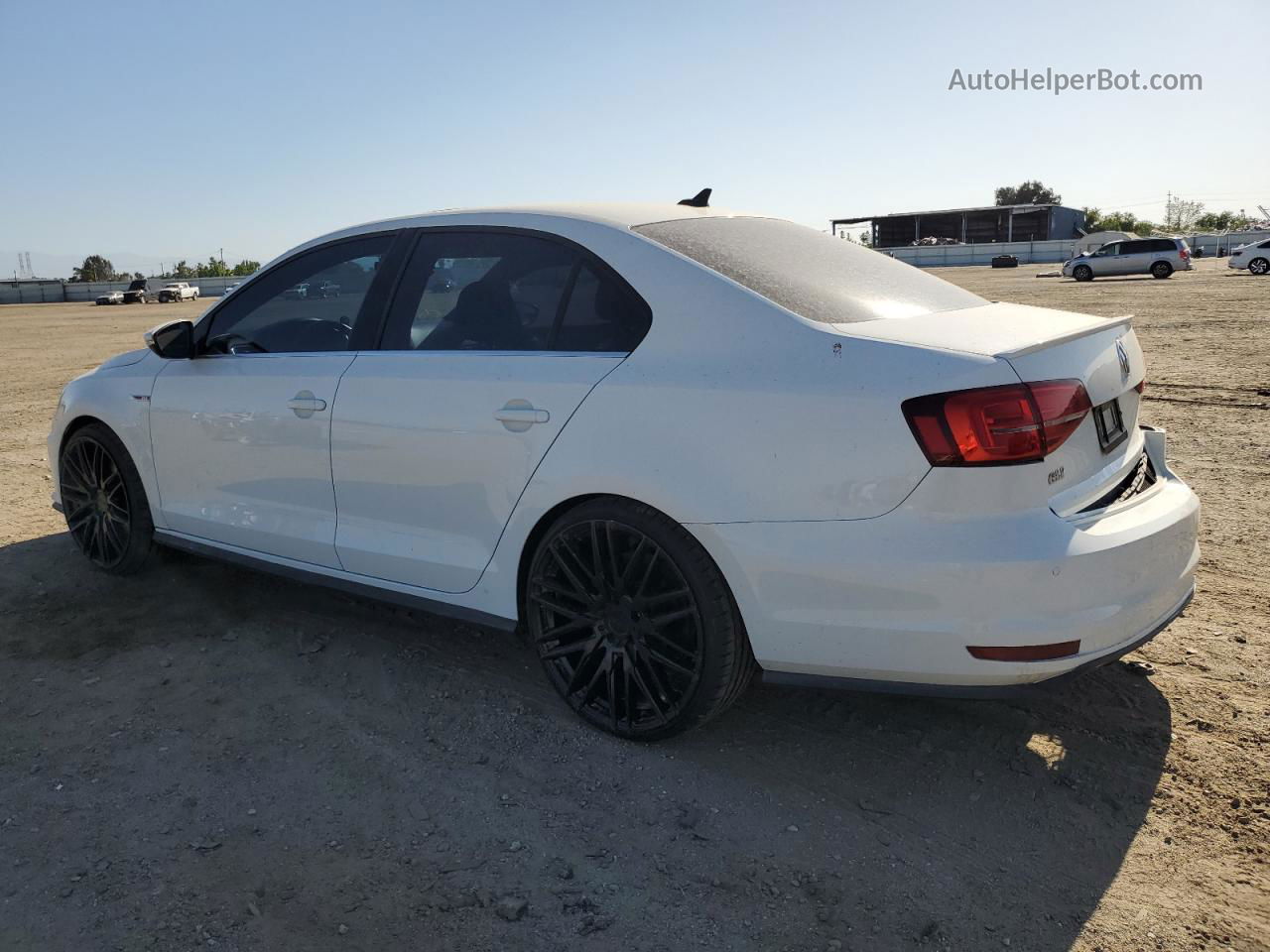 2017 Volkswagen Jetta Gli White vin: 3VW5T7AJ2HM285660