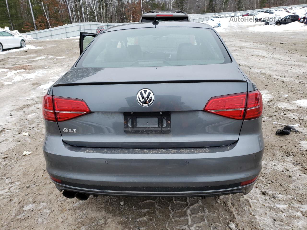 2017 Volkswagen Jetta Gli Gray vin: 3VW5T7AJ4HM384528