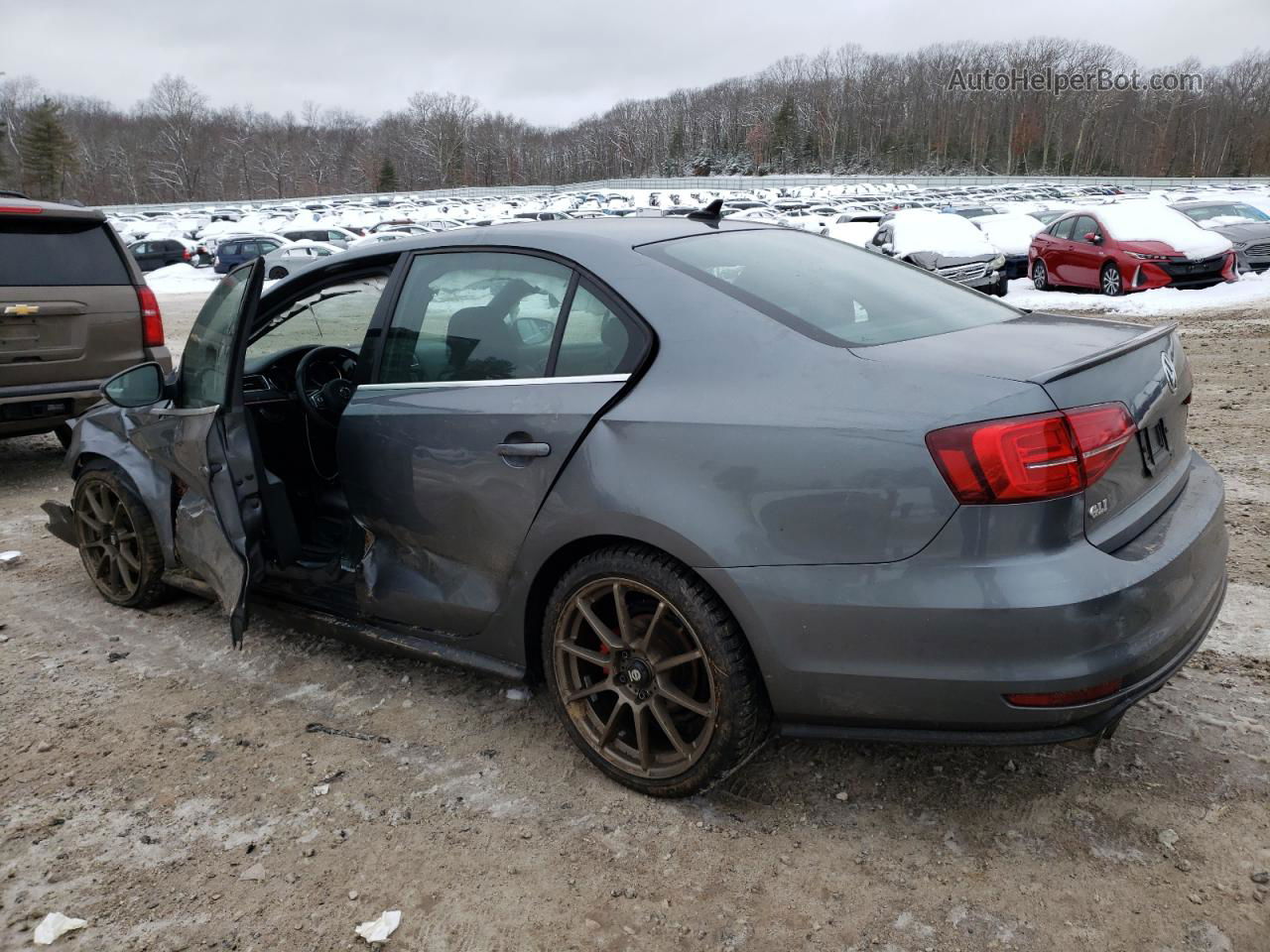 2017 Volkswagen Jetta Gli Gray vin: 3VW5T7AJ4HM384528