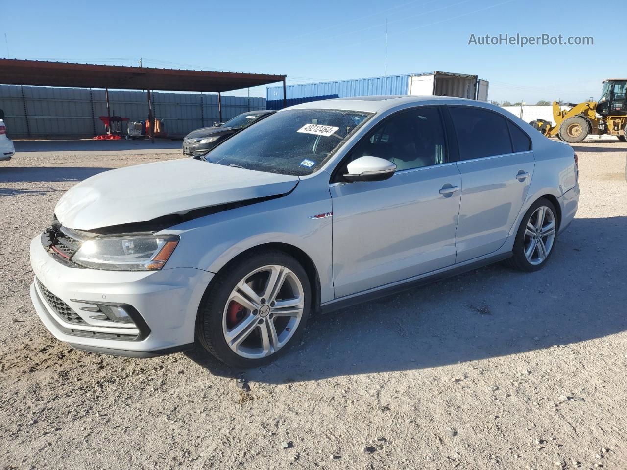 2017 Volkswagen Jetta Gli White vin: 3VW5T7AJ4HM405149