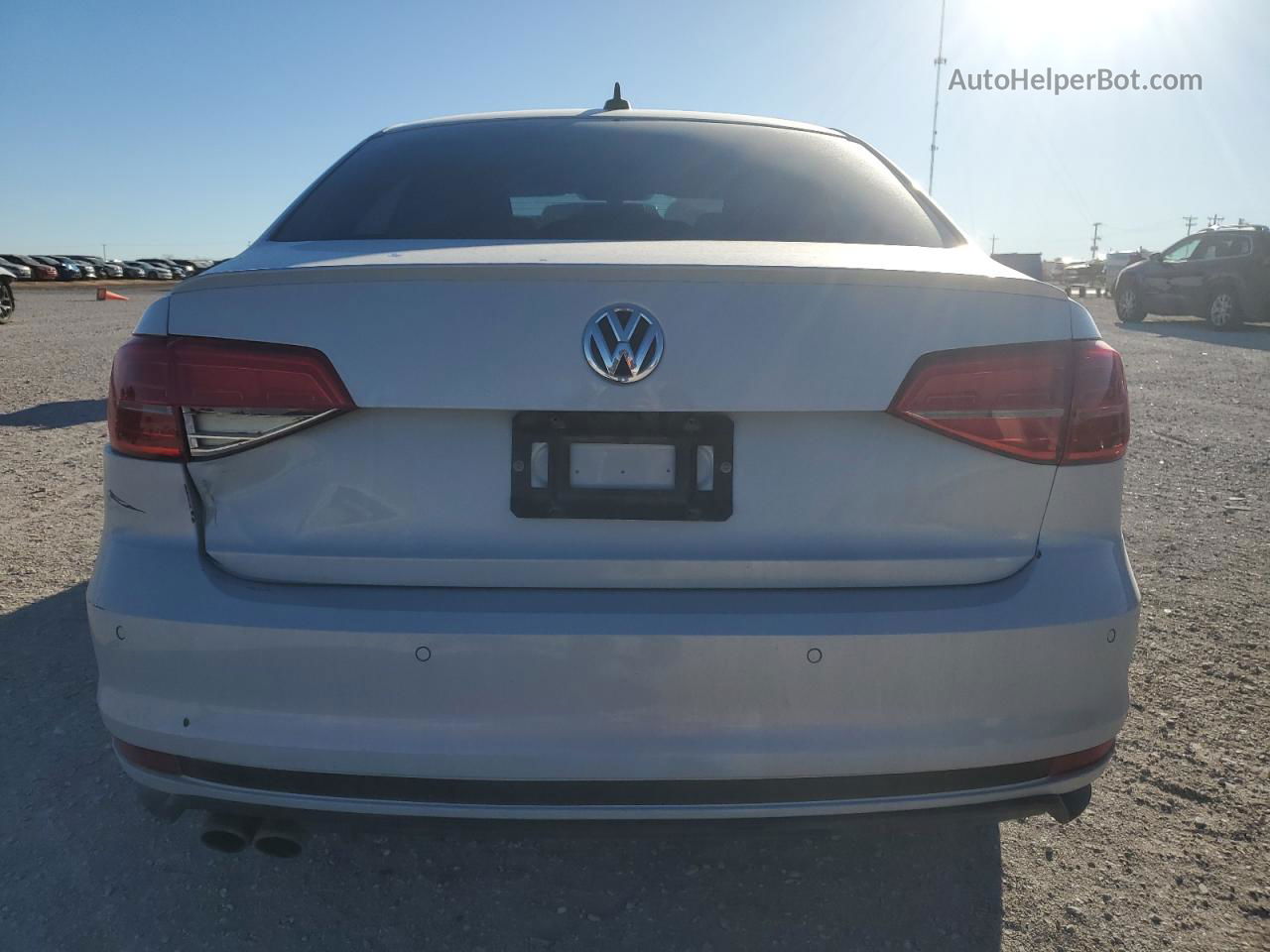 2017 Volkswagen Jetta Gli Белый vin: 3VW5T7AJ4HM405149