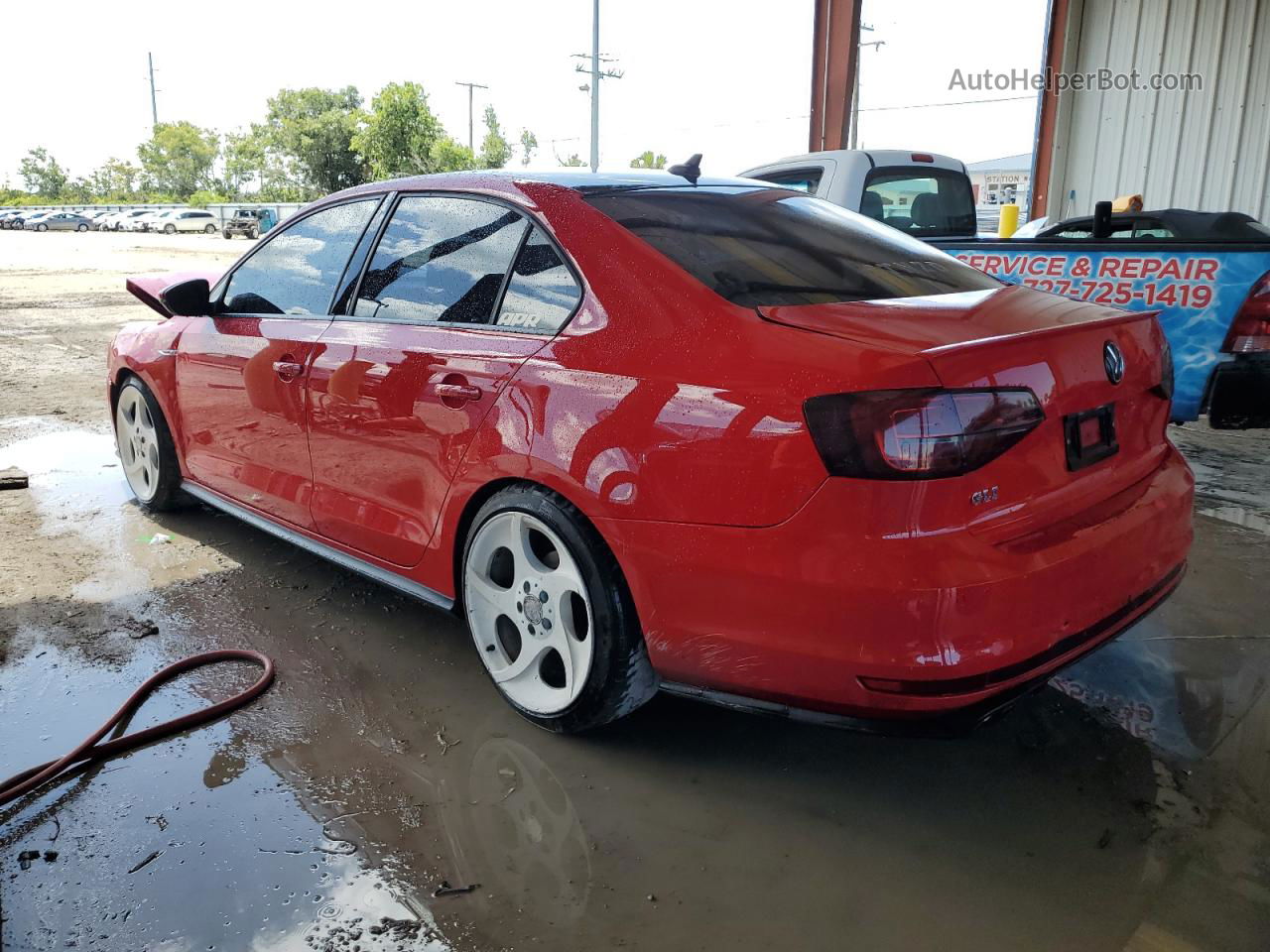 2017 Volkswagen Jetta Gli Red vin: 3VW5T7AJ5HM265404