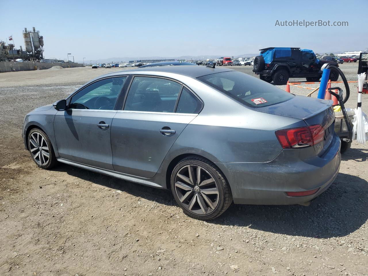 2013 Volkswagen Jetta Gli Gray vin: 3VW5T7AJ8DM450590