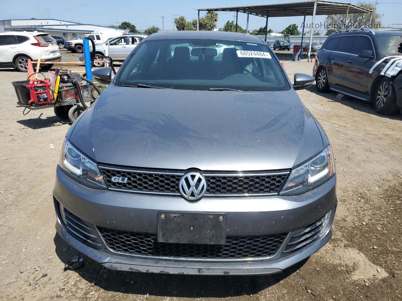 2013 Volkswagen Jetta Gli Gray vin: 3VW5T7AJ8DM450590