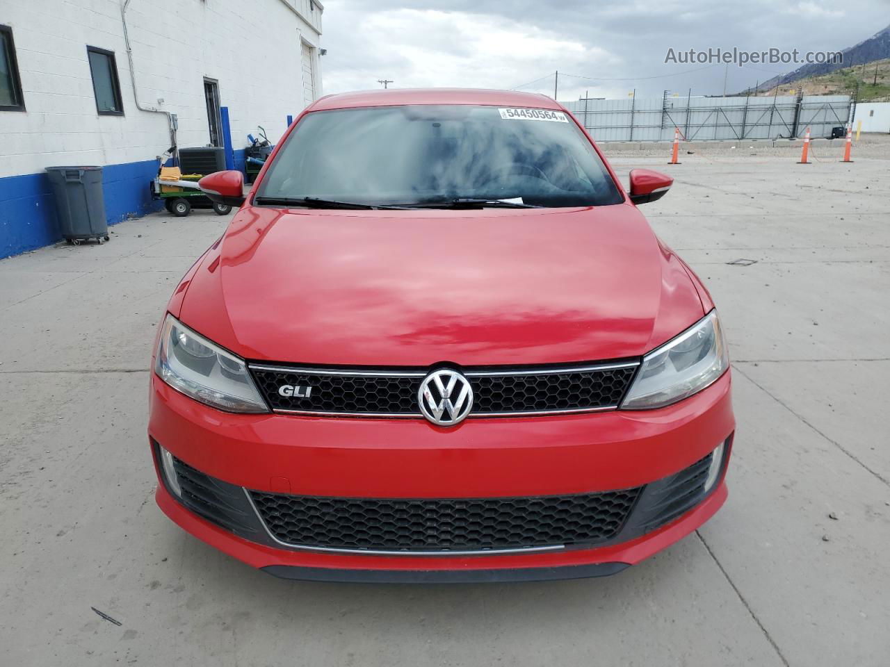 2014 Volkswagen Jetta Gli Red vin: 3VW5T7AJ9EM396962