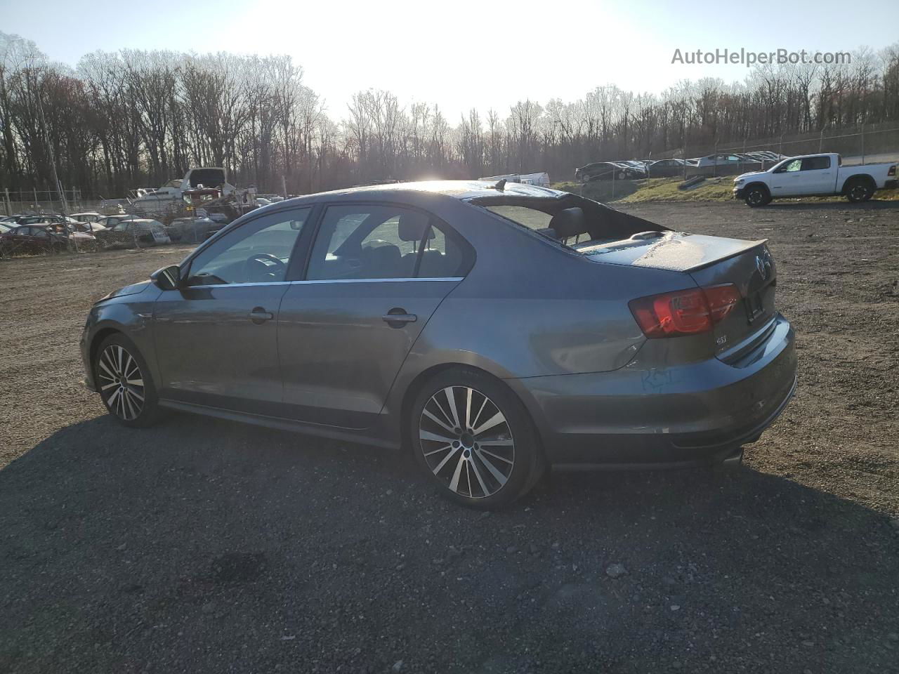 2017 Volkswagen Jetta Gli Серый vin: 3VW5T7AJ9HM271464