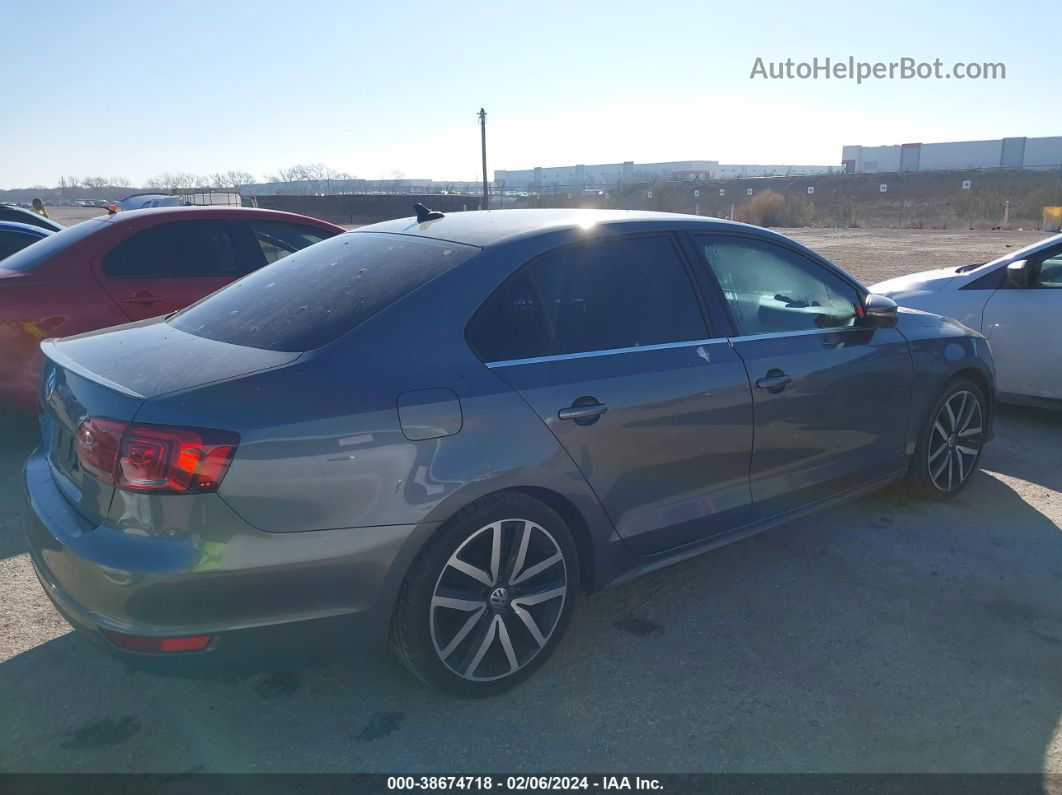 2013 Volkswagen Jetta Gli Autobahn W/nav Gray vin: 3VW5T7AJXDM302876