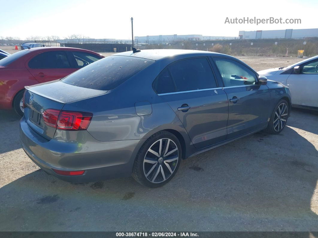 2013 Volkswagen Jetta Gli Autobahn W/nav Gray vin: 3VW5T7AJXDM302876