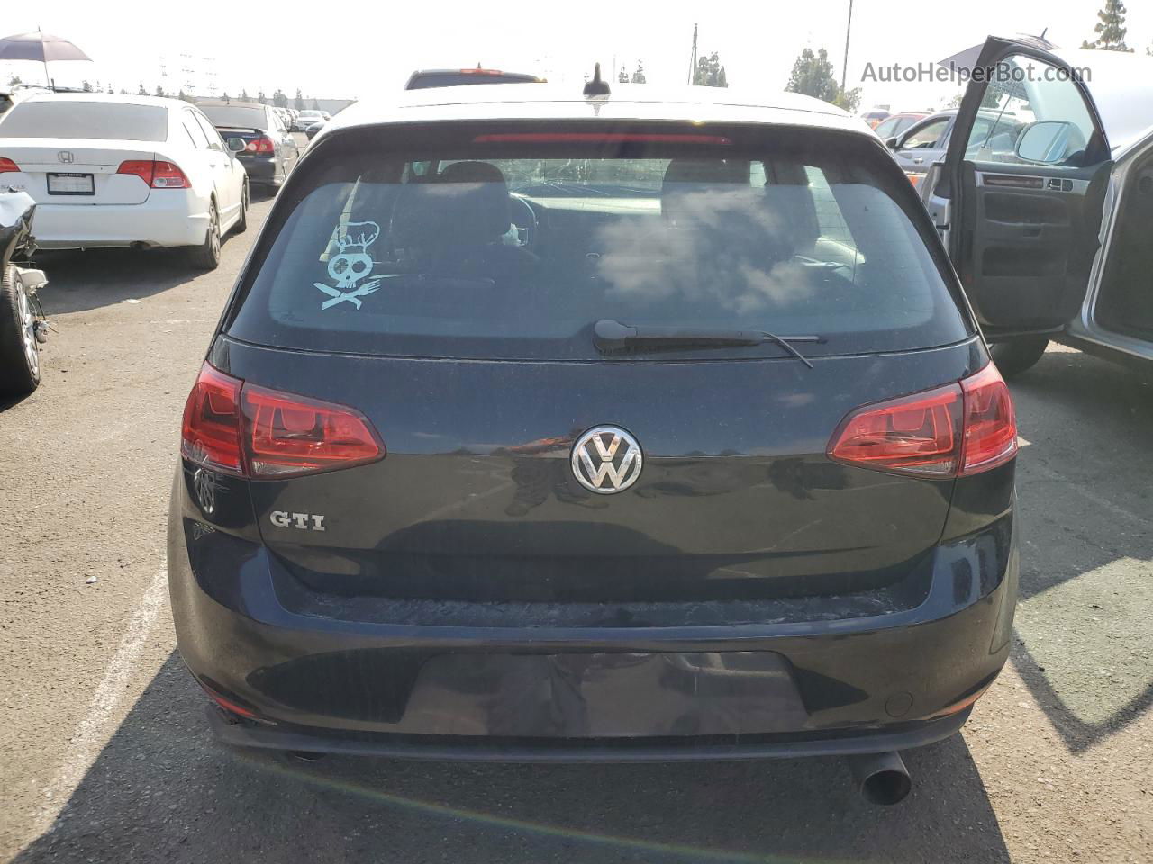 2016 Volkswagen Gti S/se Черный vin: 3VW5T7AU0GM052689