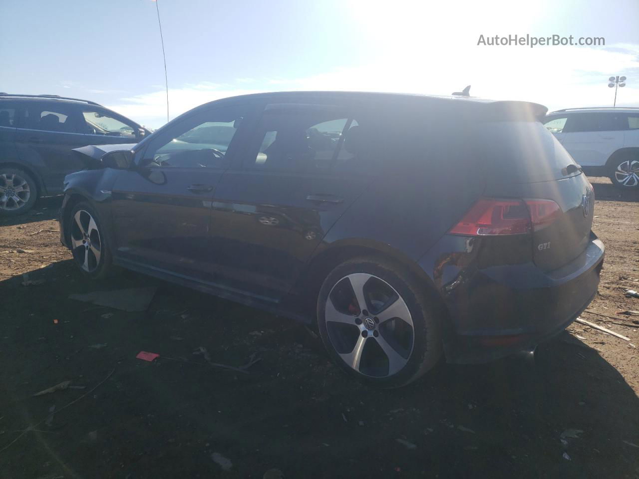 2017 Volkswagen Gti S Black vin: 3VW5T7AU0HM065878